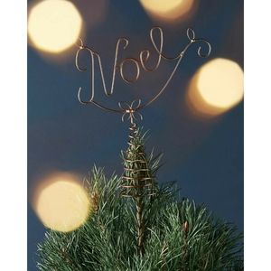 Anthropologie Noel Christmas Tree Topper